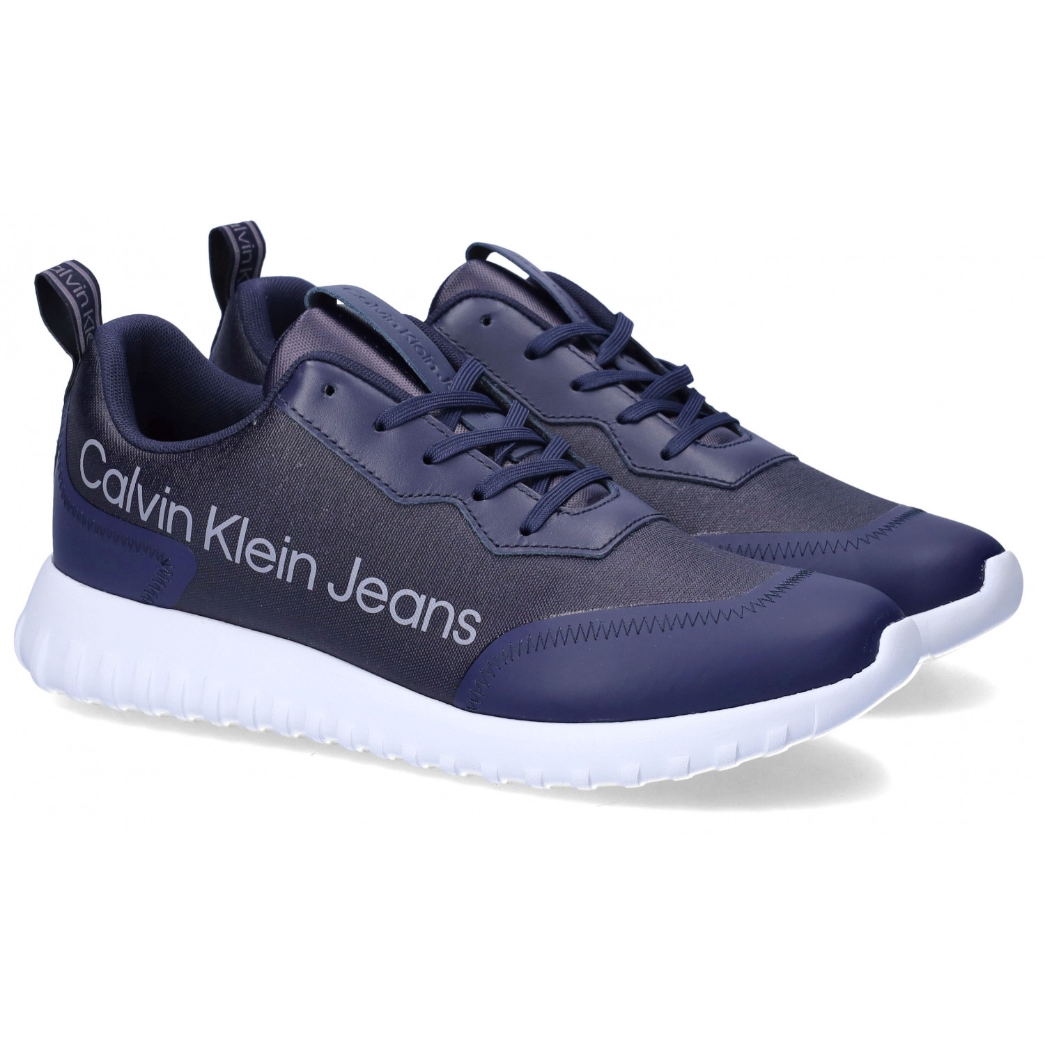 CALVIN KLEIN JEANS UOMO SNEAKERS NAVY TAGLIA 40