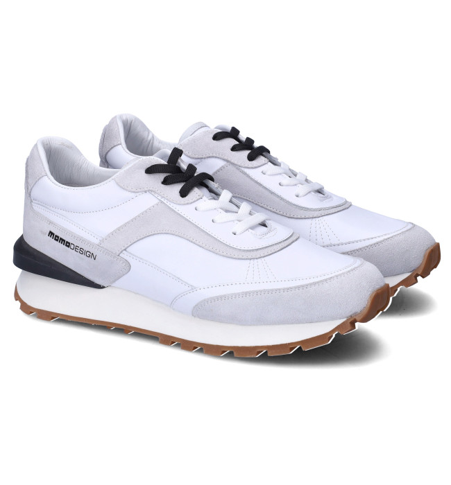 MOMO DESIGN SNEAKERS UOMO WHITE TAGLIA 40