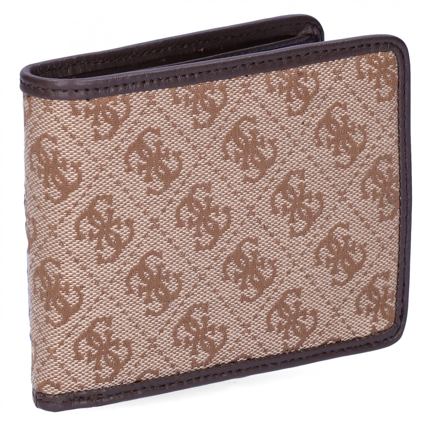 GUESS PORTAFOGLIO UOMO BEI-BROWN TAGLIA PZ