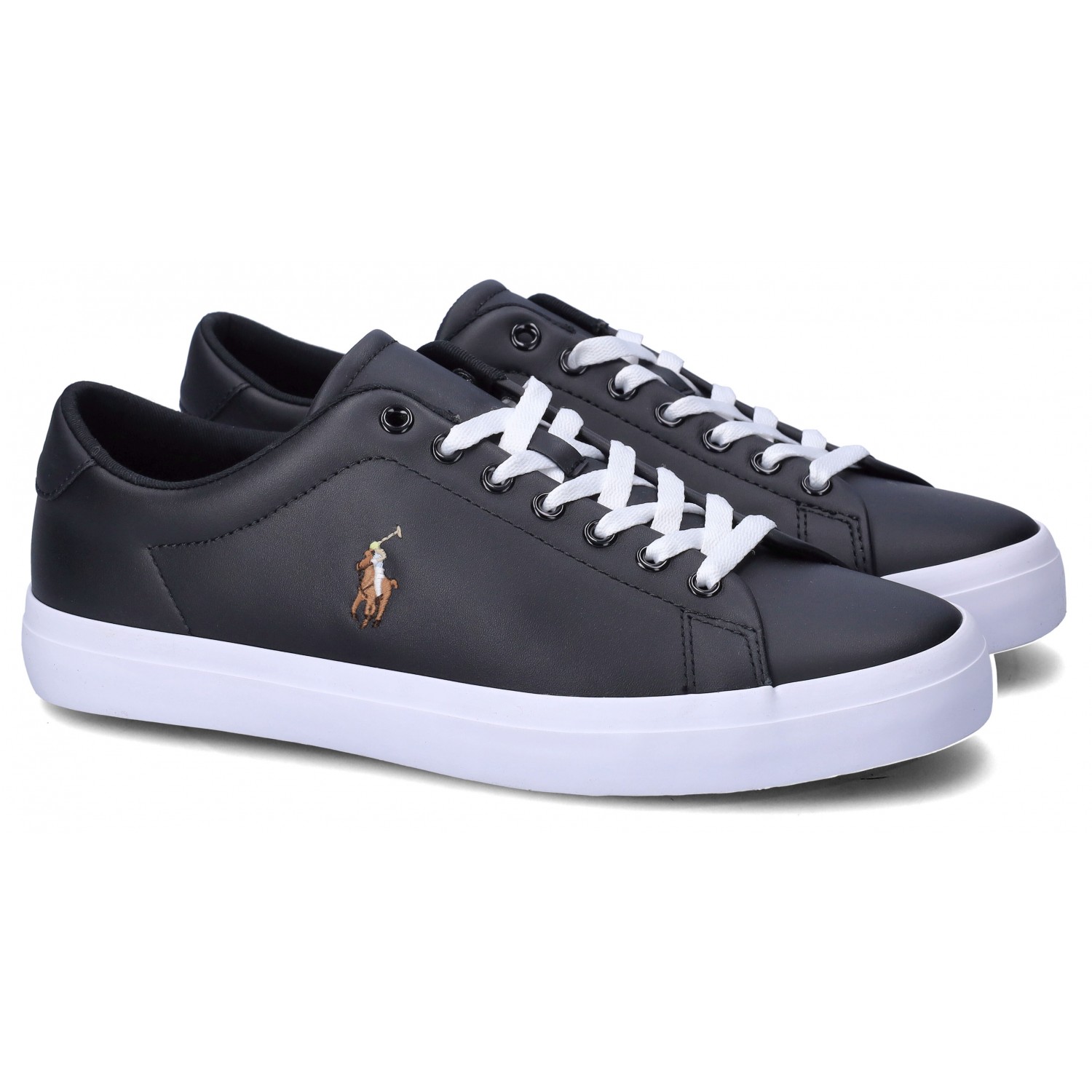 RALPH LAUREN SNEAKERS BLACK TAGLIA 40