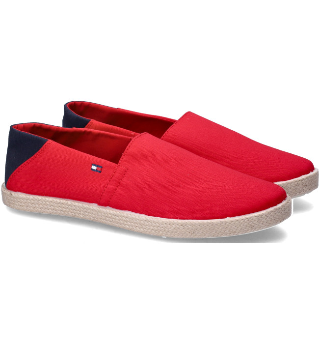 TOMMY HILFIGER MOCASSINO RED