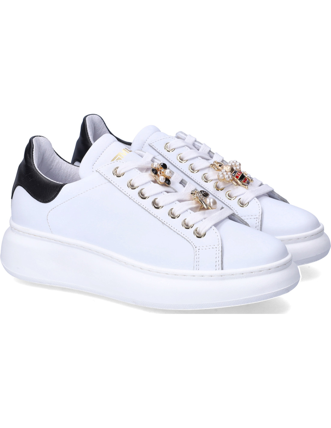 Meline sneakers bianco ner