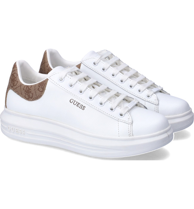 Guess donna sneakers whi-brown TAGLIA 39