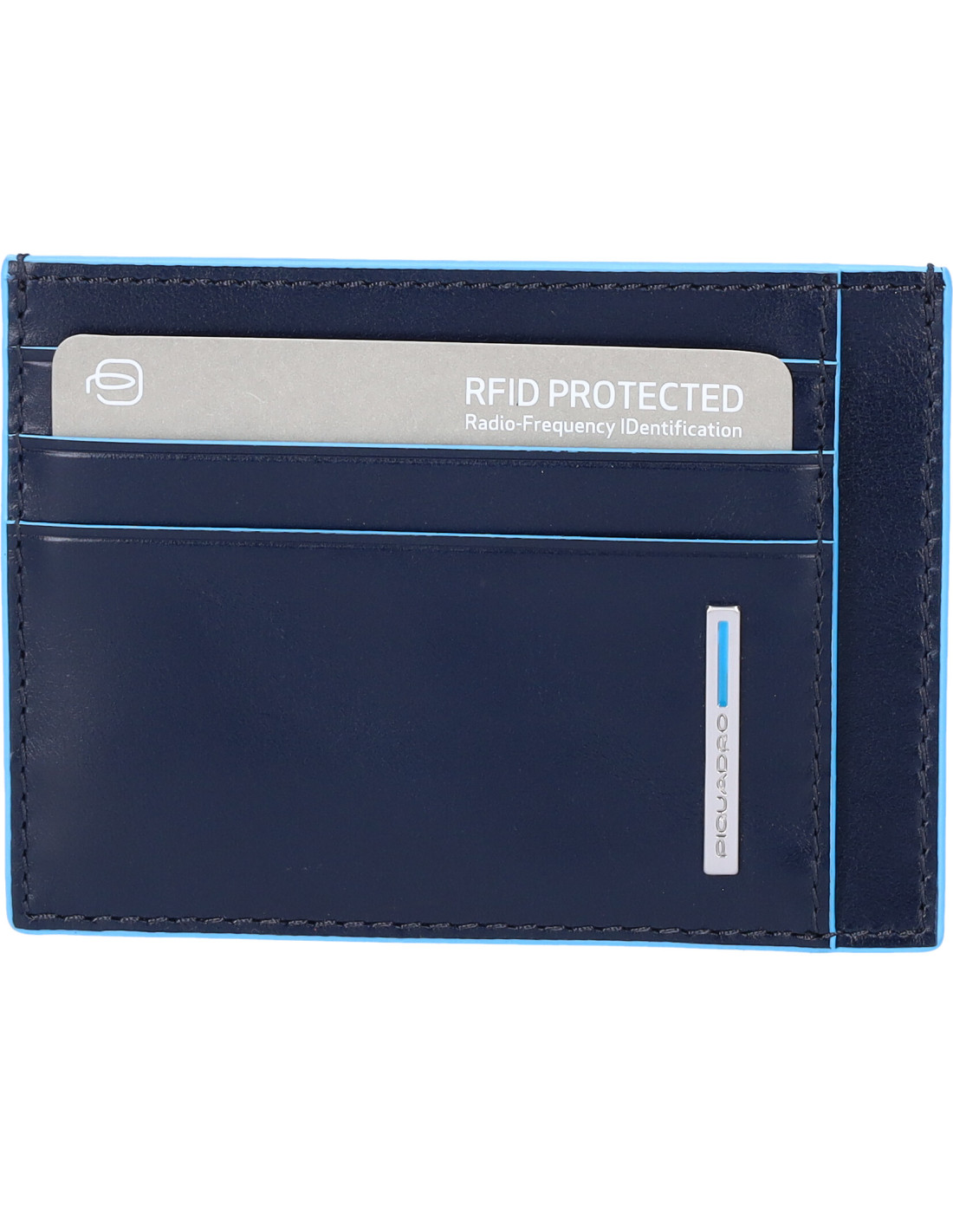 Piquadro portafogli blu TAGLIA PZ