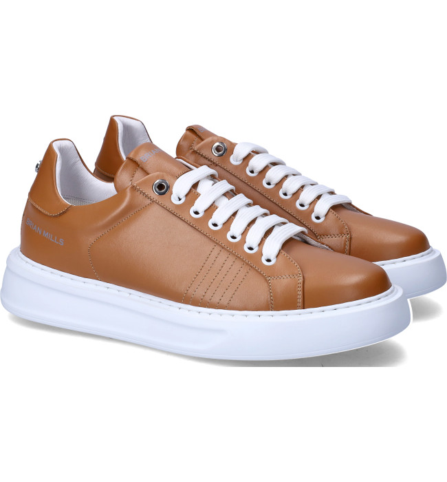 Brian Mills sneakers cuoio