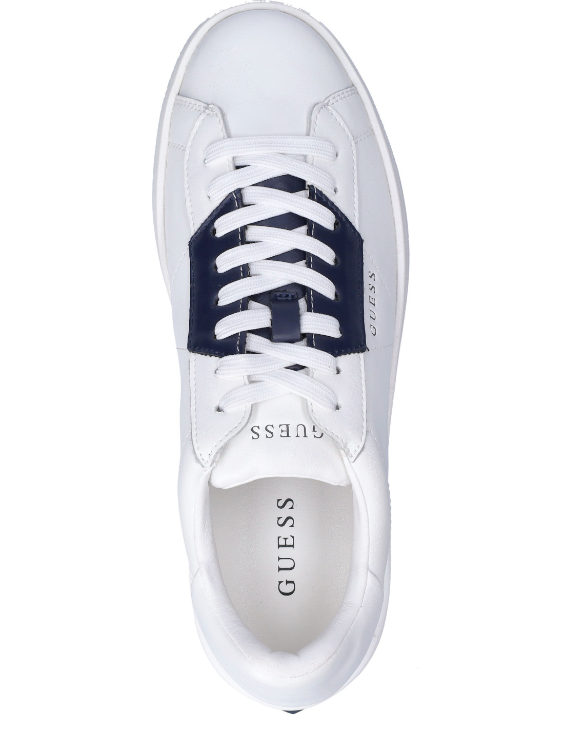 Guess sneakers whi blu