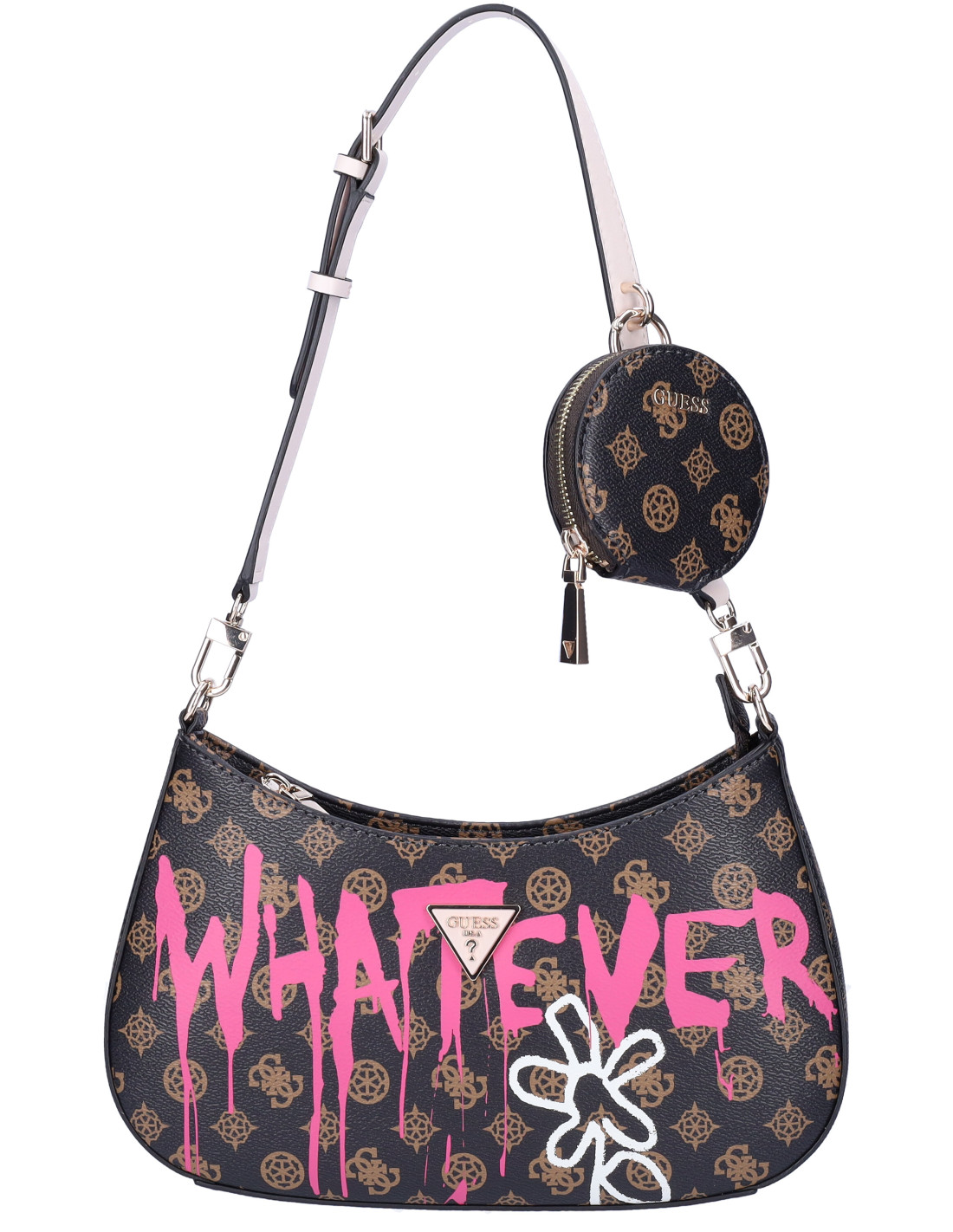 Guess borsa donna mocha TAGLIA PZ