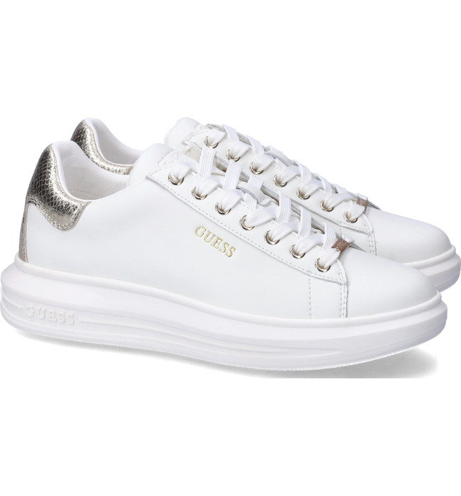 Guess donna sneakers whi-gold