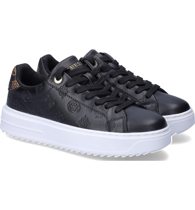 Guess donna sneakers blk-brown