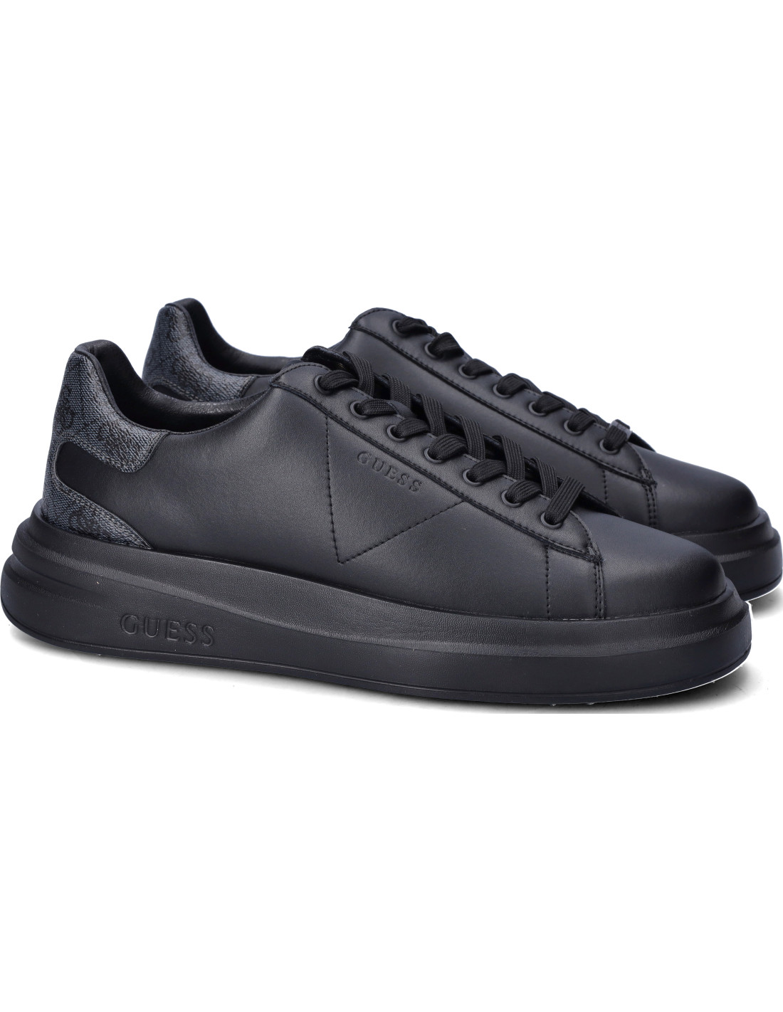Guess best sale leather sneakers