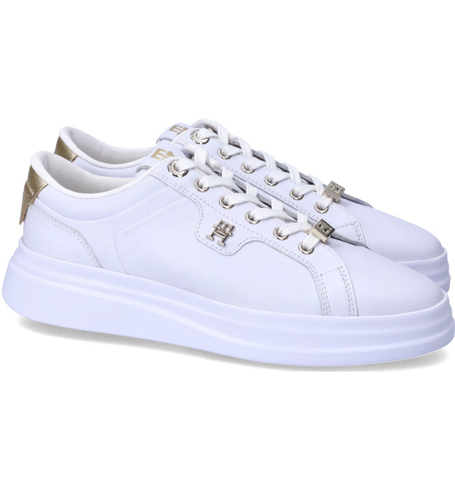 Tommy Hilfiger sneakers whi-gold