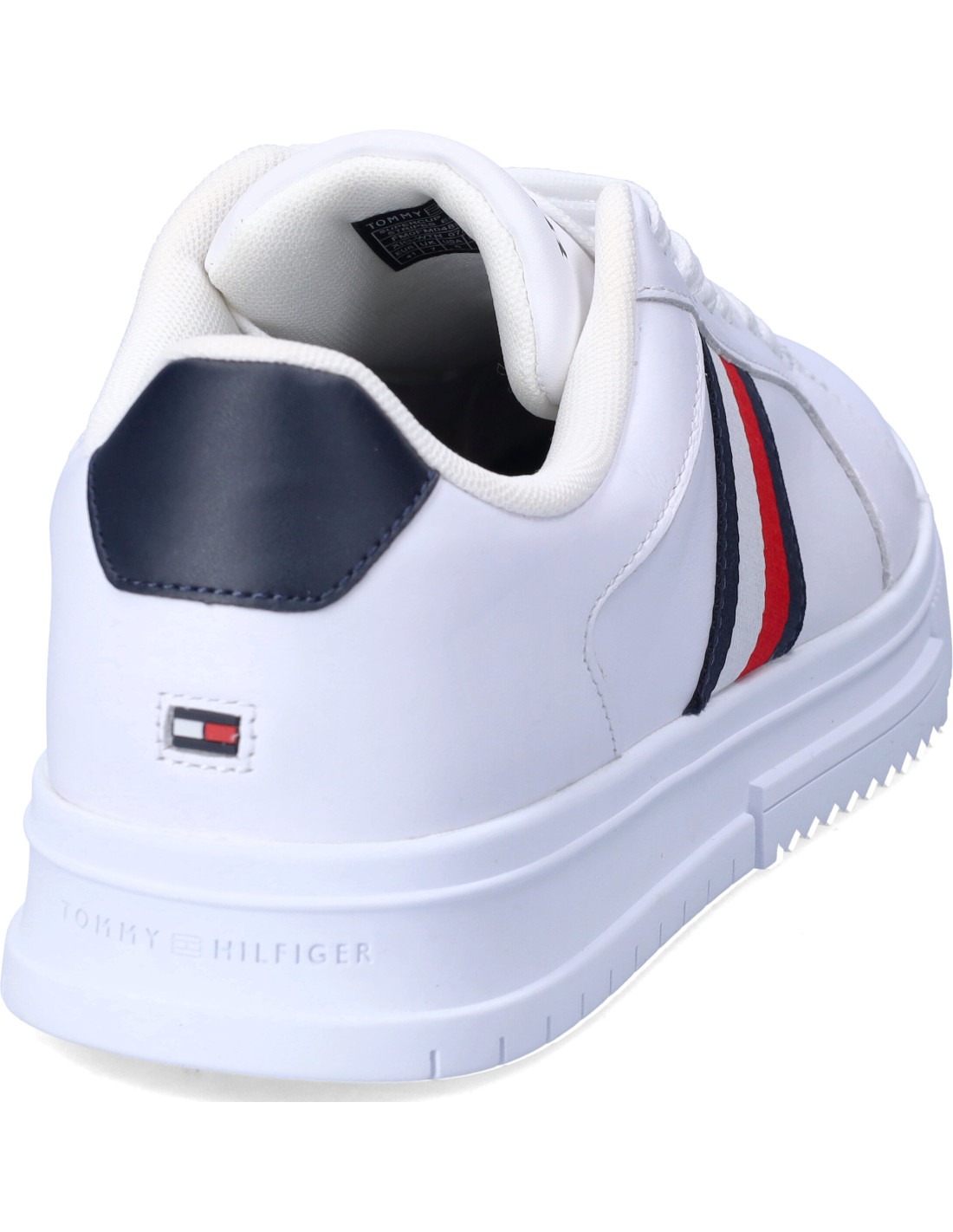 Scarpe tommy hilfiger uomo rosse sale