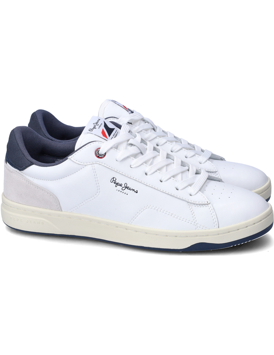 Pepe Jeans sneakers uomo white TAGLIA 40