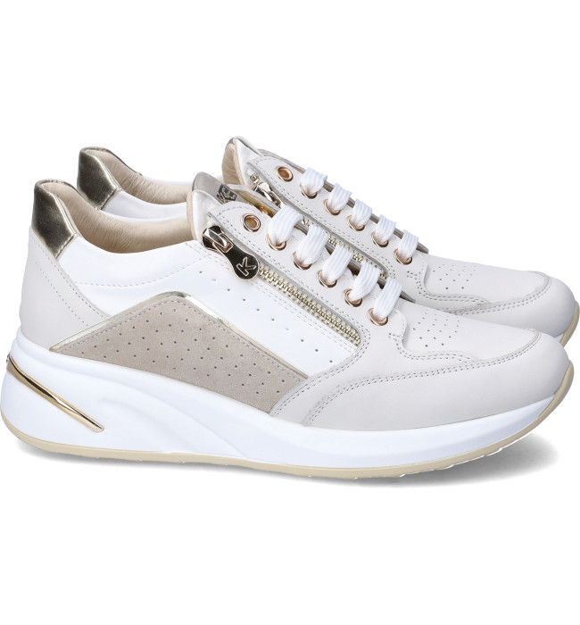 Keys sneakers donna whi-gold