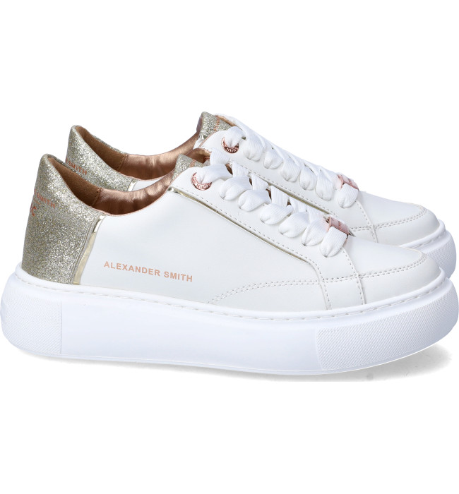 Alexander Smith sneakers whi-gold