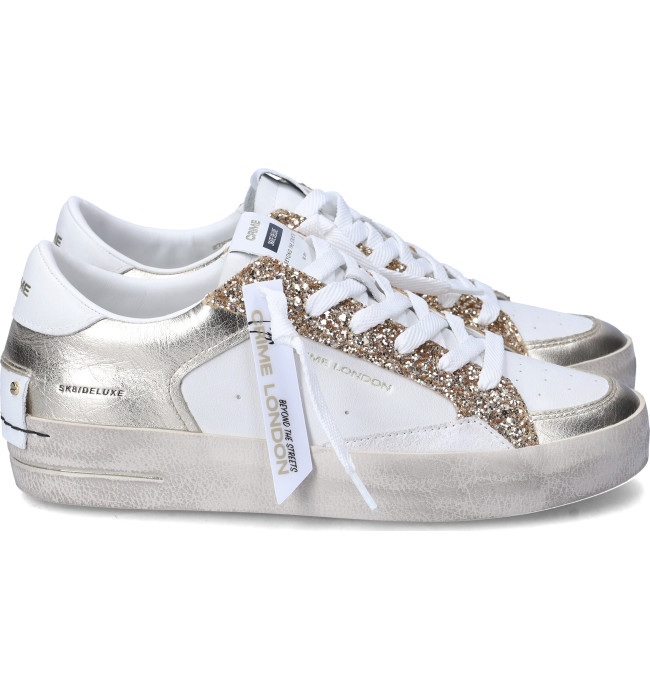 Crime London sneakers gold