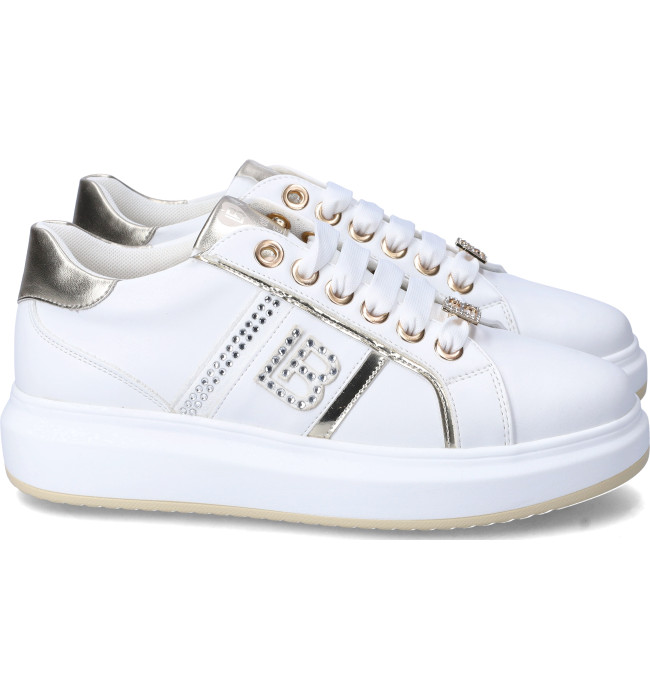 Laura Biagiotti sneakers whi-gold