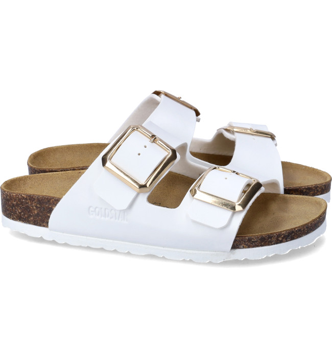Goldstar sandalo basso bianco
