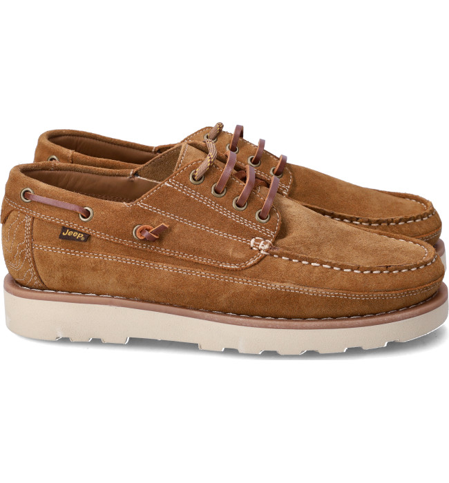 Jeep mocassino uomo camel