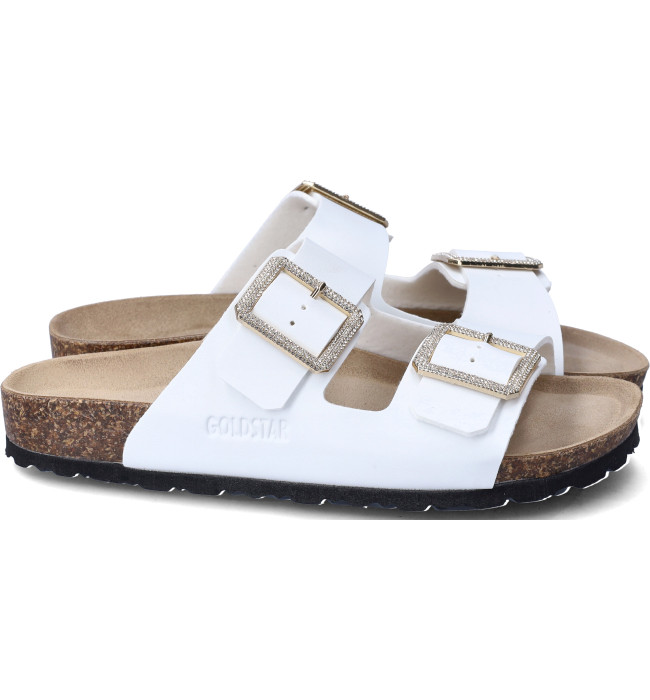Goldstar sandalo basso bianco