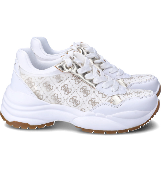 Guess donna sneakers white-plat