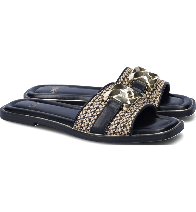 Exe sandalo basso blk-beige