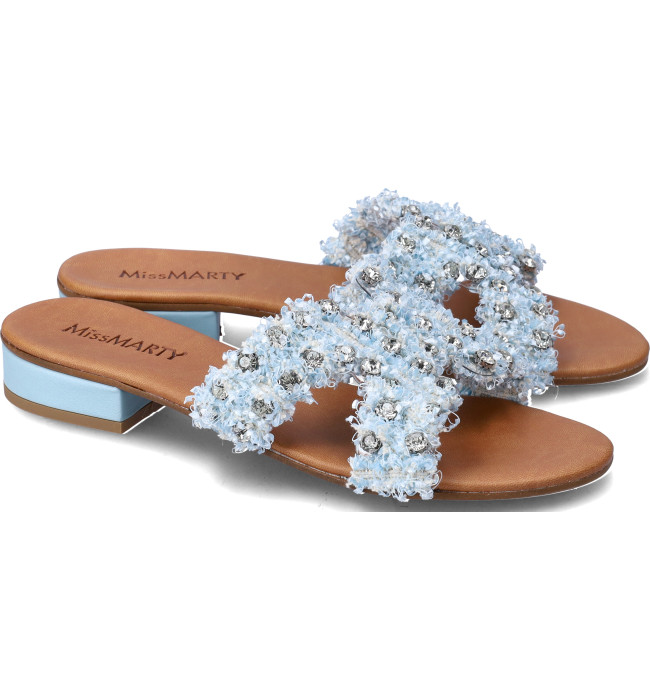 Missmarty sandalo basso blue