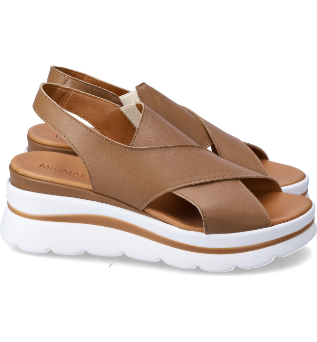 Missmarty sandalo basso camel