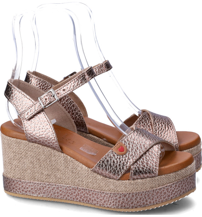 Oh My Sandals zeppa cava