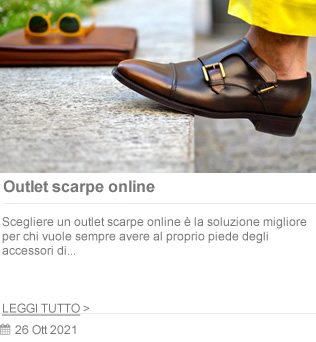 Scarpe On Line Outlet Abbigliamento Consegna e Reso Gratuiti